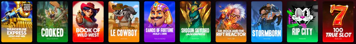 Les rubriques de jeu du site