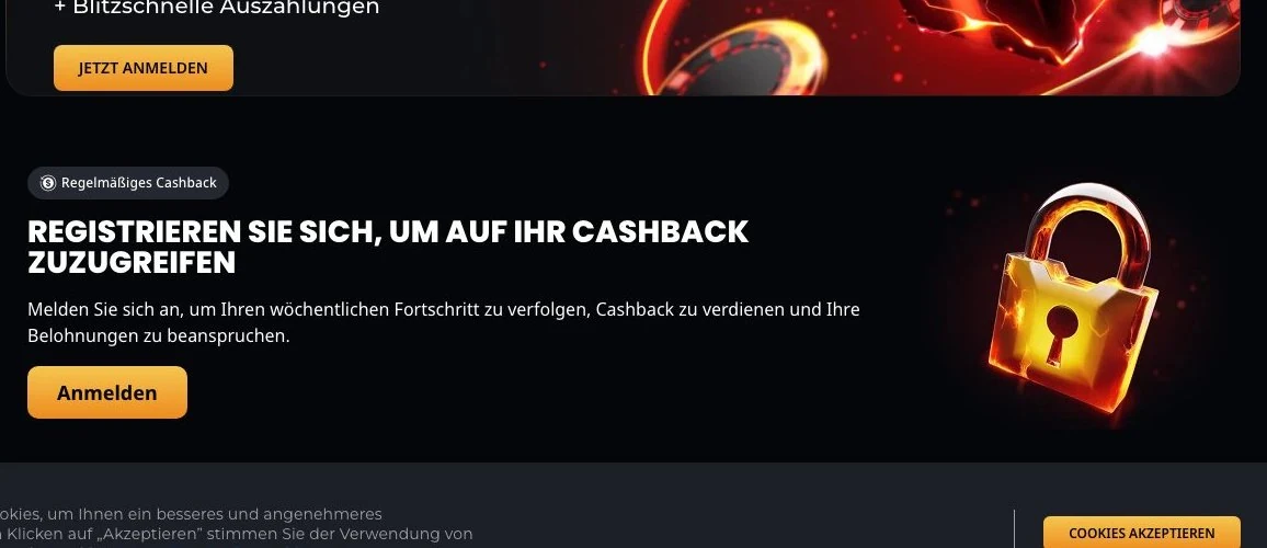 Instant Casino: wöchentlicher Cashback