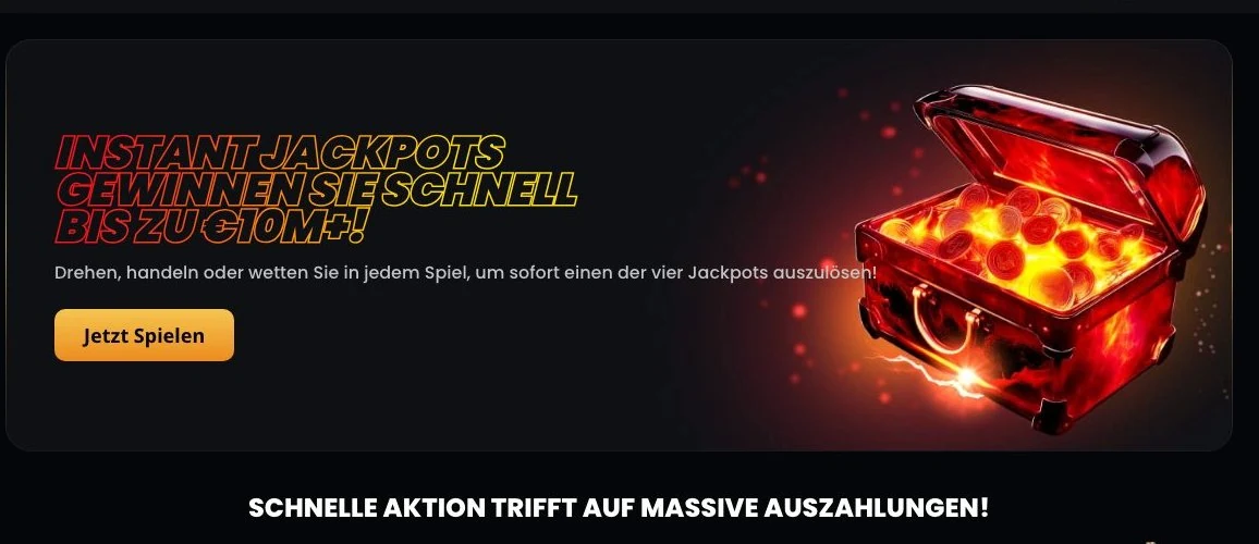 Instant Casino: Sofort-Jackpots