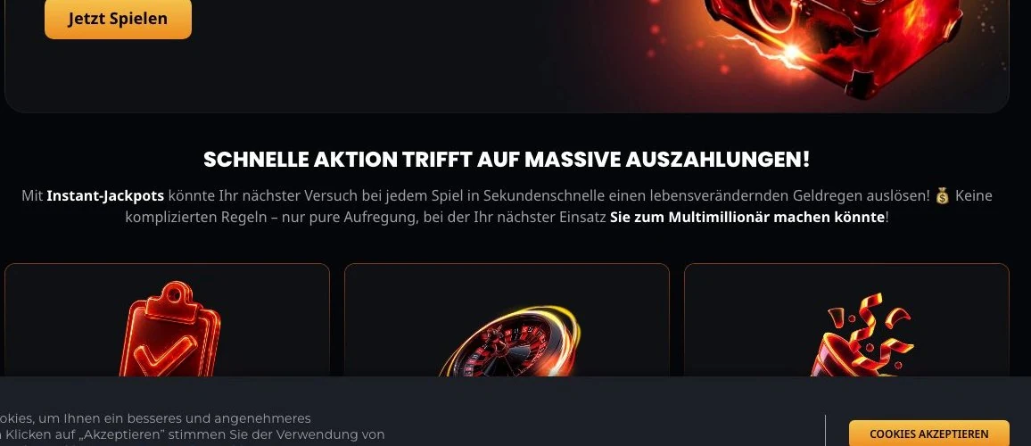 Instant Casino: Sofort-Jackpots